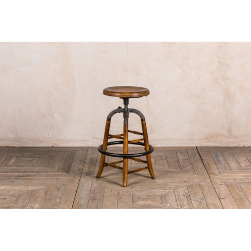 Williston Hadrian Height Adjustable Swivel Bar Stool Wayfair.co.uk